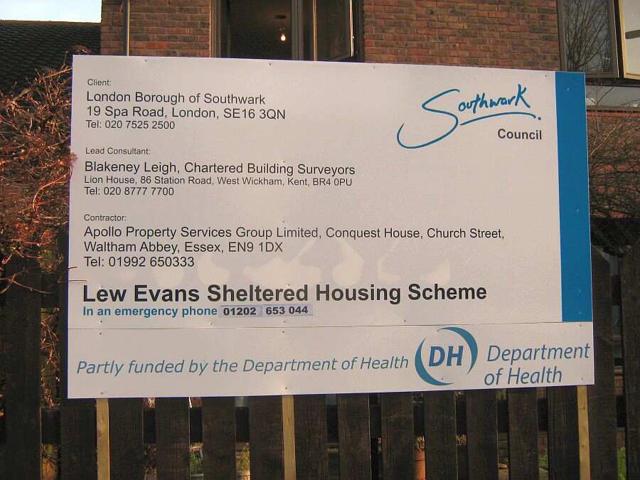 Lew Evans House, Southwark, Greater London, SE22 0QF Housing with