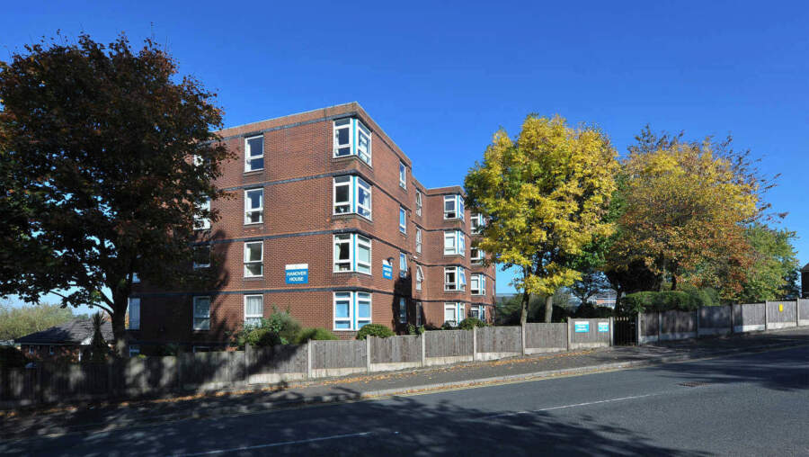 Hanover House, Oldham, Greater Manchester, OL8 1EW Sheltered housing