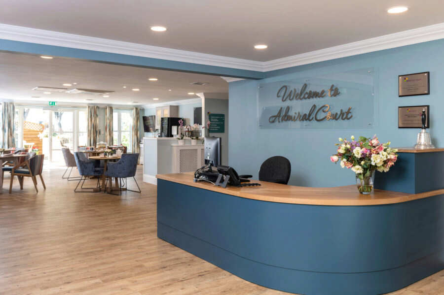 Admiral Court Care Home, SouthendonSea, Essex, SS9 3HP Residential