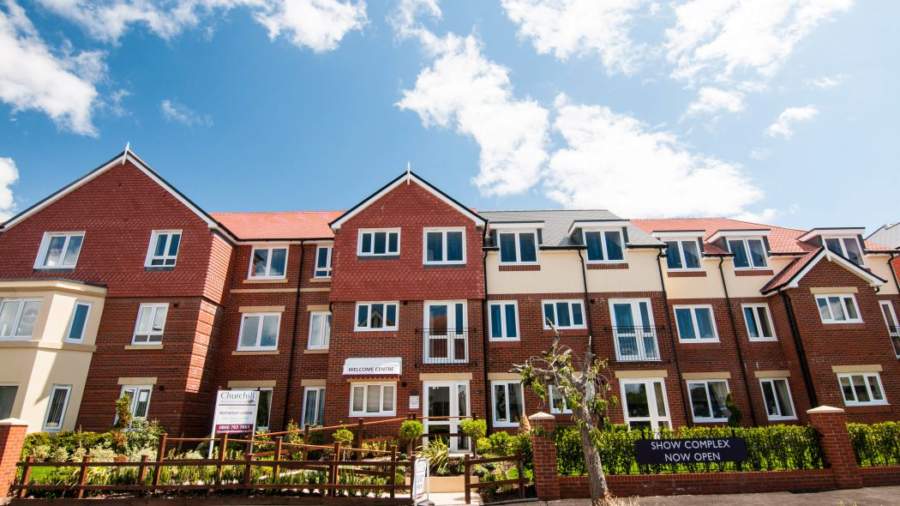 Rothesay Lodge, Christchurch, Dorset, BH23 5FP New sales Sheltered