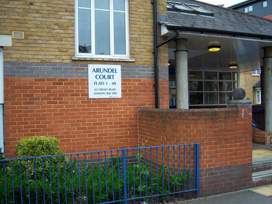 Arundel Court, Southwark, Greater London, SE16 3DB Sheltered housing